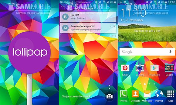 Android 5.0 za Samsung Galaxy S5 u Evropi
